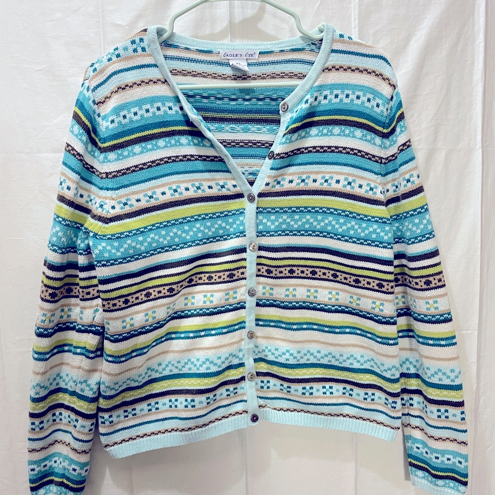 Eagles Eye Argyle Cardigan